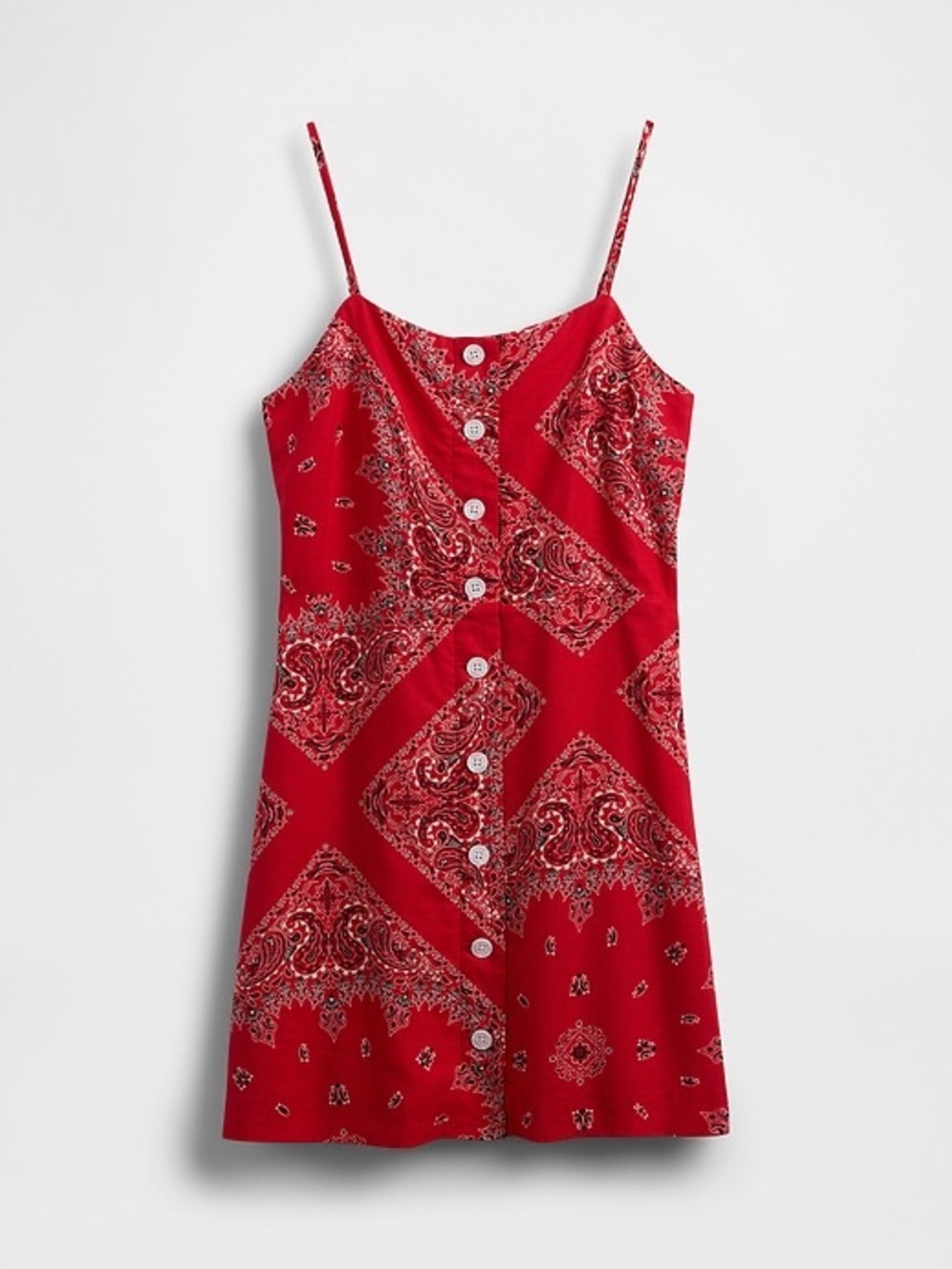 NWT Gap Linen-Blend Tie-Back mini dress XS